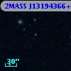 2MASS J13194366+0014192