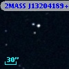 2MASS J13204189+0015055