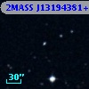 2MASS J13194381+0009521