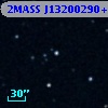 2MASS J13200290+0010300