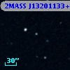 2MASS J13201133+0000004