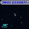 2MASS J13193677+0004575