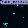 2MASS J13201341+0001541