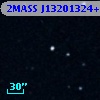 2MASS J13201324+0000109