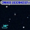 2MASS J13204217+0005037