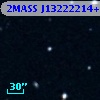 2MASS J13222214+0016011