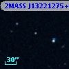 2MASS J13221275+0007284