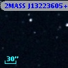 2MASS J13223605+0007336