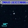 2MASS J13223666+0008069