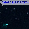 2MASS J13223237+0003251