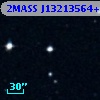 2MASS J13213564+0000570