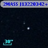 2MASS J13220342+0000089