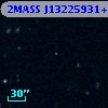 2MASS J13225931+0000085