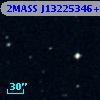 2MASS J13225346+0005013