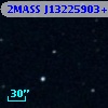 2MASS J13225903+0003251