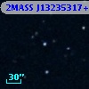 2MASS J13235317+0007323