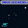 2MASS J13243285+0008091