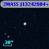 2MASS J13242804+0008470