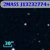 2MASS J13232774+0009369