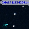 2MASS J13242061+0005549