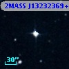 2MASS J13232369+0000436
