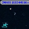 2MASS J13244516+0000221