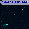 2MASS J13254704+0010222