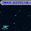 2MASS J13255216+0010240
