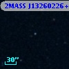 2MASS J13260226+0006305