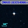 2MASS J13254366+0003455