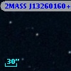 2MASS J13260160+0002433