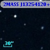 2MASS J13254120+0000210