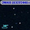 2MASS J13272441+0014445