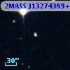 2MASS J13274389+0015485