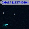 2MASS J13274260+0009488