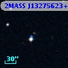 2MASS J13275623+0002376
