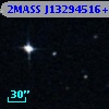 2MASS J13294516+0001445