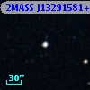 2MASS J13291581+0001466