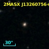 2MASX J13260756+0010493