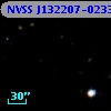 NVSS J132207-023325