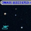2MASS J13221753-0007169