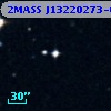 2MASS J13220273-0008457