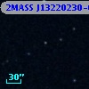 2MASS J13220230-0012420