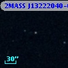 2MASS J13222040-0012459