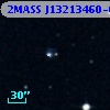 2MASS J13213460-0013045