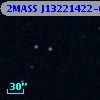 2MASS J13221422-0015582