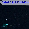 2MASS J13221843-0004566