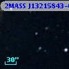 2MASS J13215843-0005044