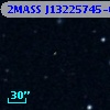 2MASS J13225745-0004245