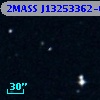 2MASS J13253362-0010408